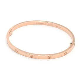 [返品OK] カルティエ ラブブレスレット スモールモデル #17 B6047315 K18PG LOVEブレスレット SM ビス ピンクゴールド 地金19.1g 【中古】【送料無料】