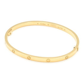 [返品OK] カルティエ ラブブレスレット スモールモデル サイズ18 B6047518 K18YG LOVEブレスレット SM イエローゴールド 地金20.5g 【中古】【送料無料】