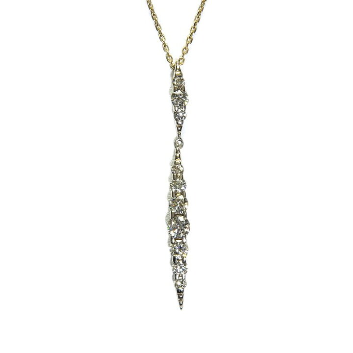 楽天市場】[返品OK] カシケイ ネイキッドペンダント K18BG 1.0ct 