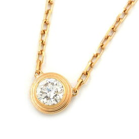 [返品OK] カルティエ ダムールネックレス ラージモデル B7215600 K18PG ダイヤモンド ディアマンレジェ LM ピンクゴールド 地金2.8g 【中古】【送料無料】