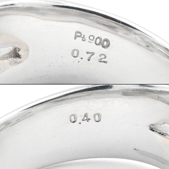 楽天市場】[返品OK] 0.72ct天然ブルーダイヤモンドリング 16号 Pt900  