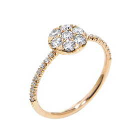 [返品OK] カルティエ エタンセルドゥカルティエリング #52 12号 K18PG 約1ctダイヤモンド フラワーモチーフ ピンクゴールド 地金2.1g 【中古】【送料無料】