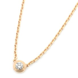 [返品OK] カルティエ ダムールネックレス XS B7224516 K18PG ダイヤモンド ディアマンレジェネックレス ピンクゴールド 地金2.1g 【中古】【送料無料】