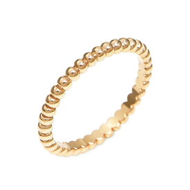 [返品OK] ヴァンクリーフ＆アーペル ペルレゴールドパールリング スモールモデル #52 12号 VCARPJMF52 K18RG ローズゴールド 地金2.1g 【中古】【送料無料】