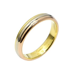 [返品OK] カルティエ ヴァンドームルイカルティエ ウェディングリング #60 20号 K18YG K18PG K18WG ヴァンドームトリニティ 地金6.2g 【中古】【送料無料】