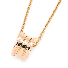 [返品OK] ブルガリ ビー・ゼロワンネックレス K18PG B.zero1ネックレス ビーゼロワンネックレス バネ ピンクゴールド 地金13.8g 【中古】【送料無料】