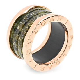 [返品OK] ブルガリ ビー・ゼロワンリング 4バンド ボーエナイト #50 9号 K18PG B.Zero1 ビーゼロワンリング ピンクゴールド 地金3g 【中古】【送料無料】