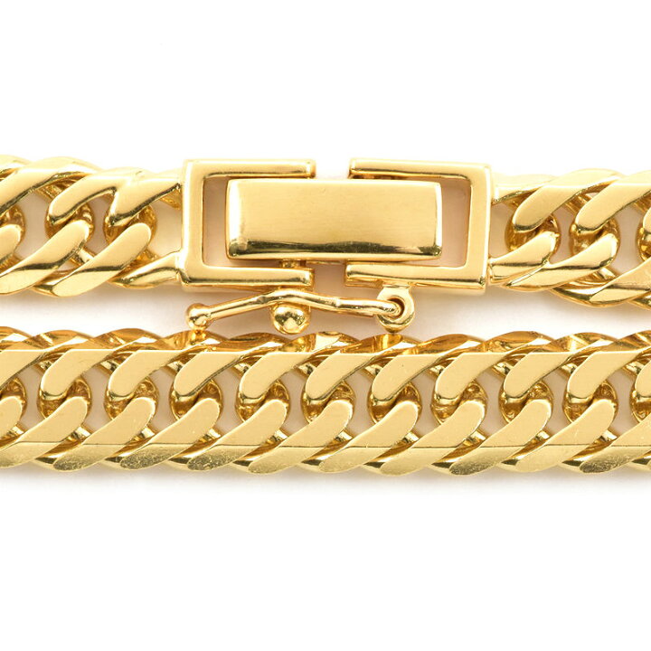 楽天市場】[返品OK] 喜平ネックレス 6面ダブル 40cm 30.8g K18YG  