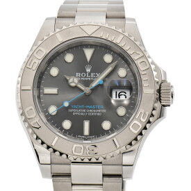 [3年保証/返品OK] ロレックス メンズ ヨットマスター ロレジウム 116622 ランダム番 プラチナ/SS ダークロジウム 自動巻き 腕時計【中古】【送料無料】