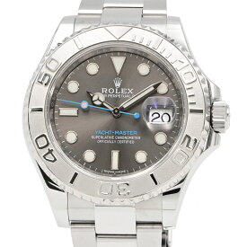 [3年保証/返品OK] ロレックス メンズ ヨットマスター ロレジウム 116622 ランダム番 箱保 PT/SS ダークロジウム 自動巻き 腕時計【中古】【送料無料】
