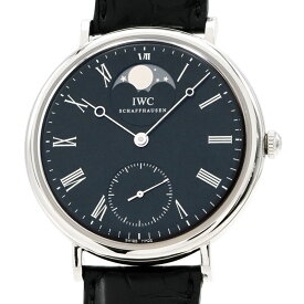 [3年保証/返品OK] IWC メンズ ポートフィノ ハンドワインド IW544801 箱保 ヴィンテージコレクション ムーンフェイズ 手巻き 腕時計【中古】【送料無料】