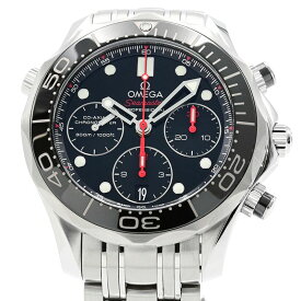 [3年保証/返品OK] オメガ メンズ シーマスター ダイバー 300M 41.5mm 212.30.42.50.01.001 クロノグラフ 箱保 黒 自動巻き 腕時計【中古】【送料無料】