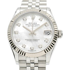 [3年保証/返品OK] ロレックス ボーイズ デイトジャスト31 278274NG ランダム番 10Pダイヤ シェル文字盤 箱新ギャラ 自動巻き 腕時計【中古】【送料無料】