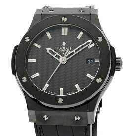 [3年保証/返品OK] ウブロ メンズ クラシックフュージョン ブラックマジック 511.CM.1670.RX セラミック カレンダー 自動巻き 腕時計【中古】【送料無料】