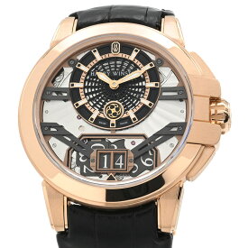 [返品OK] ハリーウィンストン メンズ オーシャン ビッグデイト OCEABD42RR001 K18RG 箱保 カレンダー 両面スケルトン 自動巻き 腕時計【中古】【送料無料】