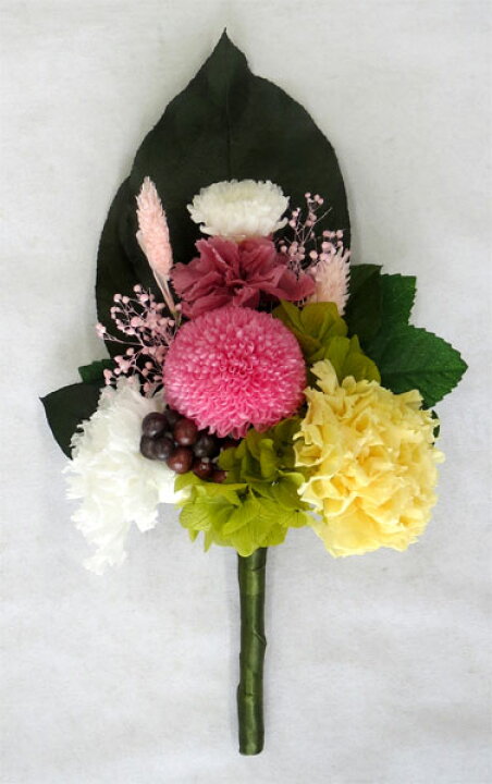 楽天市場 プリザーブドフラワー 仏花 ポンポン菊 ピンク プリザーブド フラワーのお供え花 仏花 お盆の花 フラワーギフト ブルーマート