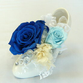 プリザーブドフラワー/ホワイト・ハイヒール