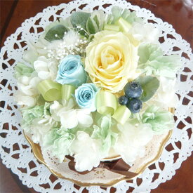 プリザーブドフラワー/フラワーケーキ/フレッシュベリーケーキ　【smtb-tk】【結婚祝い・誕生日など】花ギフト
