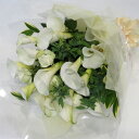 カラーとバラの花束 M　size【結婚祝い 花】【結婚記念日 花】