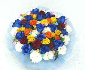 【ブルローズ】　キャンディーポップ【クール便でお届け！】【青いバラ】【誕生日】【結婚祝い】【ブルーローズ】