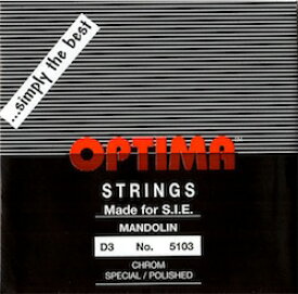 ★ OPTIMA オプティマ / MANDOLIN マンドリン弦セット BLACK 【smtb-tk】