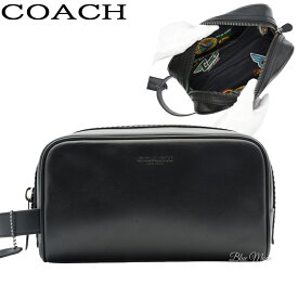 コーチ COACH バッグ メンズ セカンドバッグ クラッチバッグ ポーチ ブラック 黒 アウトレット 2522 ブランド 送料無料