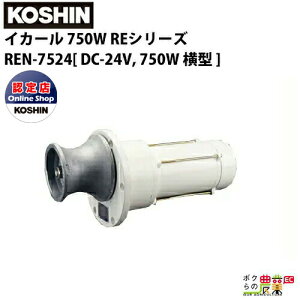 �󒍐��Y �[���ʓr���ē� �H�i KOSHIN ���J�@�� �C�J�[�� 750W RE�V���[�Y REN-7524DC-24V, 750W �ۃt�����W���R�^