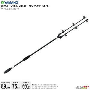 丸山製作所 両サイドノズル 2型 カーボンタイプ 428004 噴霧器用 動噴用 パーツ ノズル