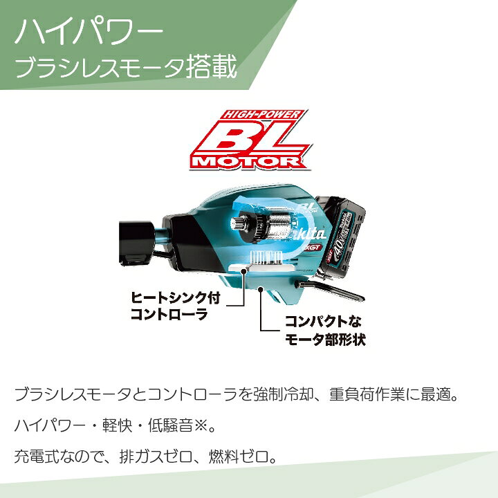 楽天市場】マキタ 充電式 草刈機 40Vmax MUR005GRM エンジン30ccクラス  