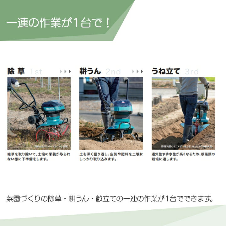 楽天市場】耕運機 充電式 マキタ 耕運機 MKR001GZB マキタ 管理機 充電 