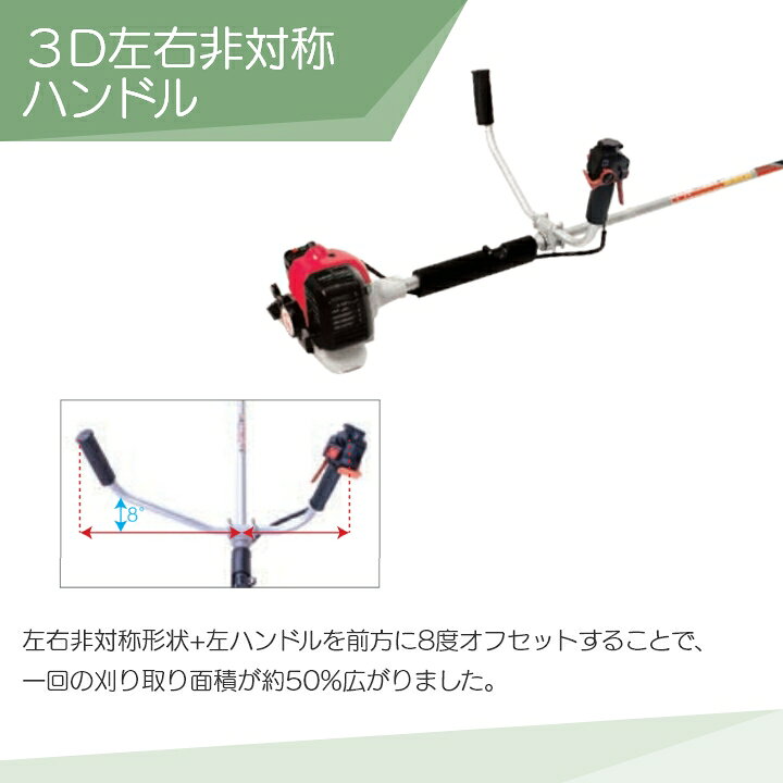 楽天市場】丸山製作所 草刈機 エンジン 2サイクル MB2710U 26cc 両手 