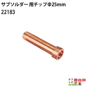 畜産用 サブソルダー 300W用チップ 22183 径Φ25mm 除角器 デホーナー 角の焼烙 除角用具 畜産 酪農 牧畜 産業動物 牛 家畜 畜産用品 酪農用品 業務用