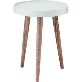 トレーテーブル S 幅35×高さ45cm サイドテーブル テーブル ソファサイド ベッドサイド 丸形 円形 NW-723