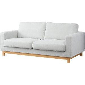 ソファ ソファー 幅181cm ワイド 大きめ 二人掛け 三人掛け ファブリック 木フレーム 天然木 木製 カバーリング シンプル 北欧 新生活 おしゃれ ナチュラル ブラック ホワイト グレー CL-15BK CL-1