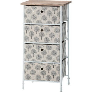 ȒPg`FXg4D 4i 40×s32×76cm `FXg [bN ^X {bNX [ bN ܂肽 ܂ ȒP   XeCz[ LFS-654BE LFS-654GY