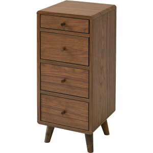 チェスト 木製 4段 タンス 北欧 高さ73 引き出し 一人暮らし 衣類 サイドチェスト ラック 収納 リビング 白 FAP-0031-BR FAP-0031-NA FAP-0031-WH