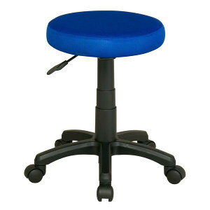 ワークスツール 丸イス 作業いす キッチンスツール チェアー 椅子 布張り回転 ガスシリンダー式昇降 オフィス 事務所 病院 施設 デスク リビング ブラック HP-330MS(BK) HP-330MS(BL) HP-330MS(GN)