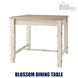 ダイニングテーブル 幅80cm 正方形 食卓 机 作業台 ビンテージ シンプル 天然木 木製 リビング デザイン ナチュラル COL-018