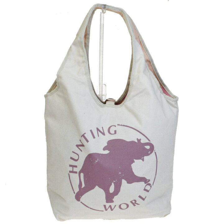 楽天市場】【中古】 美品 ハンティングワールド HUNTING WORLD トート 
