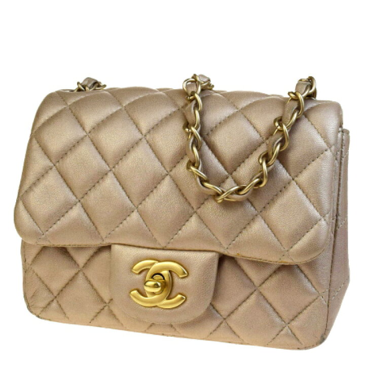楽天市場】【中古】 美品 シャネル CHANEL ミニ マトラッセ チェーン 