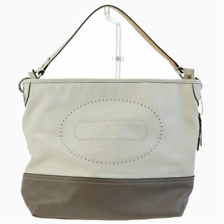 楽天市場】【中古】 コーチ COACH ショルダーバッグ アイボリー  