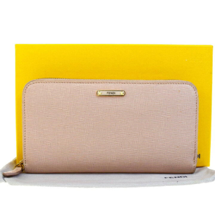 楽天市場】【中古】 フェンディ FENDI ラウンドファスナー 長財布 