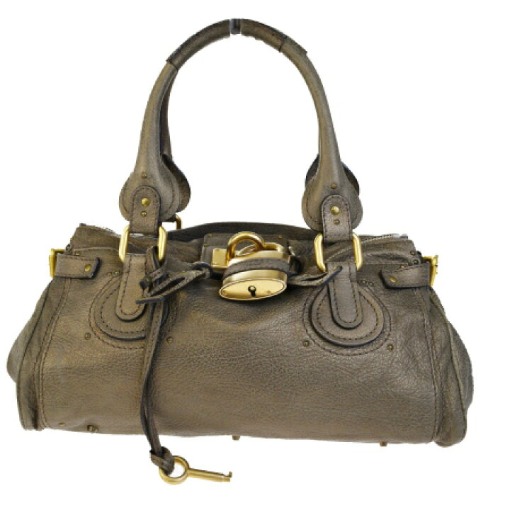 楽天市場】【中古】 美品 クロエ Chloe パディントン ショルダーバッグ  