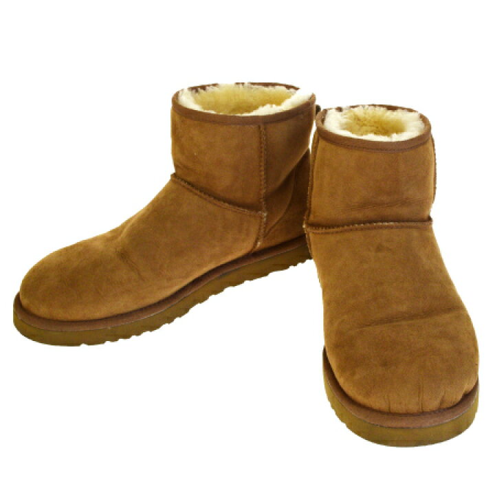 楽天市場】【中古】 アグ UGG ムートンブーツ 靴 ブラウン メンズ 11 
