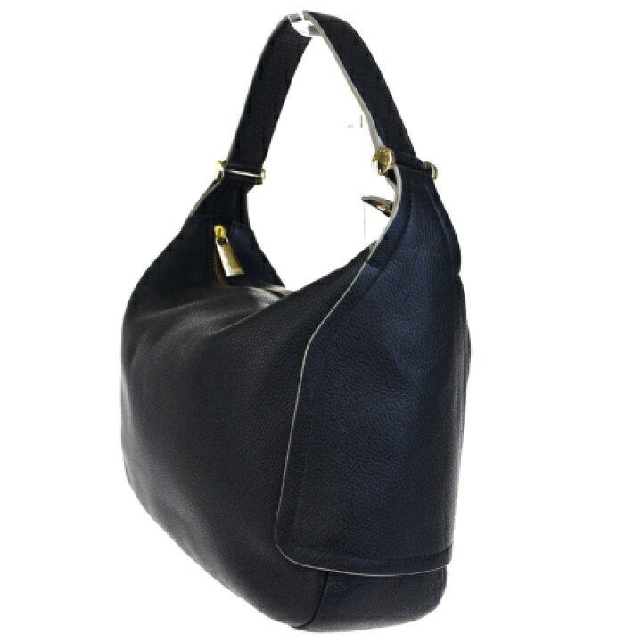 楽天市場】【中古】 美品 フルラ FURLA ショルダーバッグ ブラック 