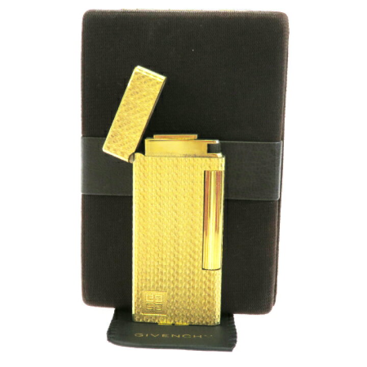 楽天市場】【中古】 美品 ジバンシー GIVENCHY ガスライター ゴールド  