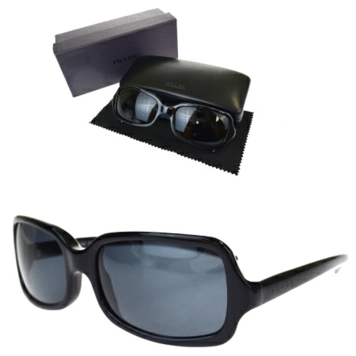 楽天市場】【中古】 美品 プラダ PRADA サングラス ブラック  