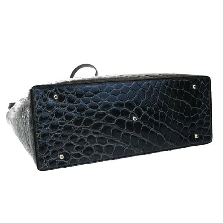 楽天市場】【中古】 未使用 クロコダイル トートバッグ WATA-ICHI 