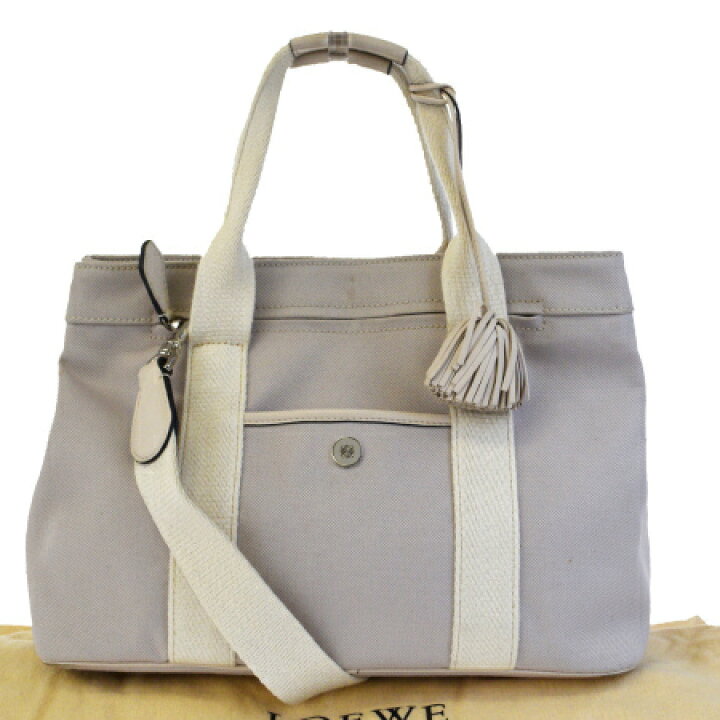 楽天市場】【中古】 新型 中美品 ロエベ LOEWE ハンドバッグ  