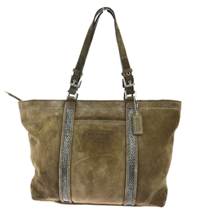 楽天市場】【中古】 中美品 コーチ COACH トートバッグ ショルダー  